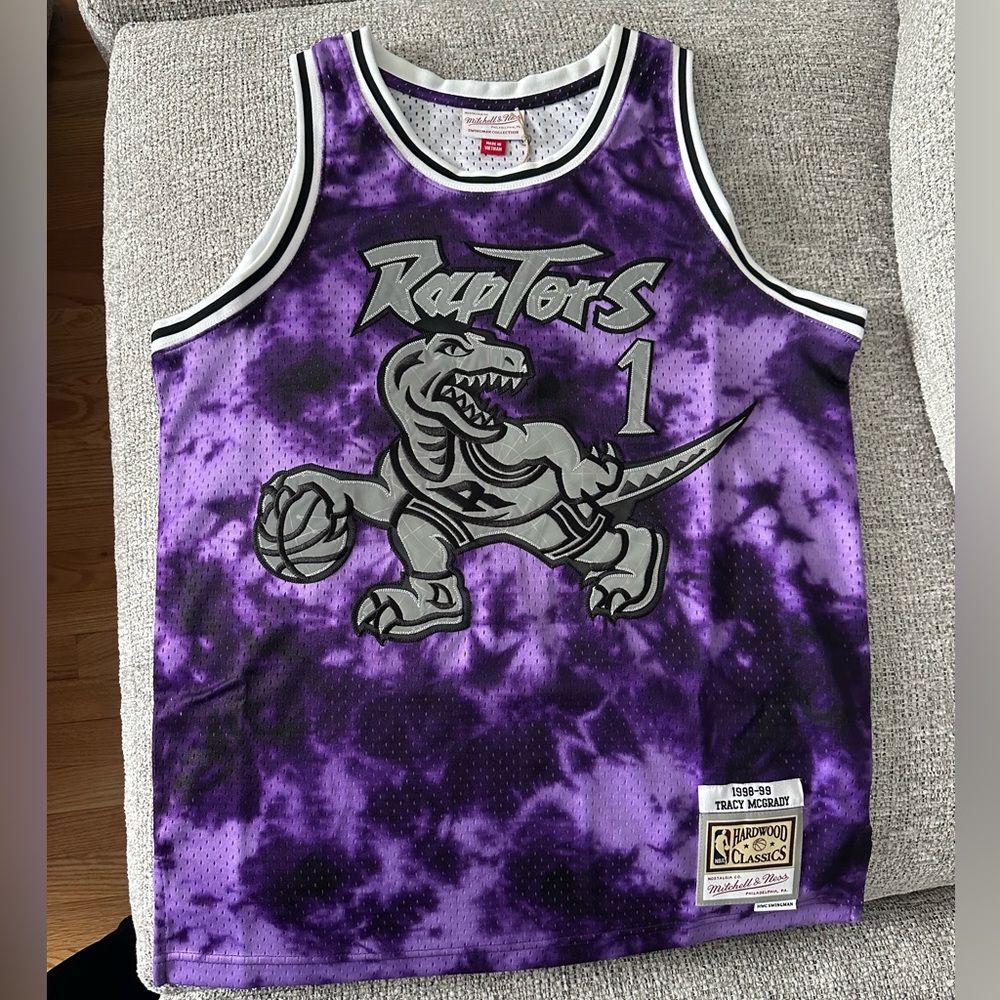 Mitchell & Ness Hardwood Classic Tracy McGrady 3M Jersey Sz:M BRAND NEW W/ TAGS